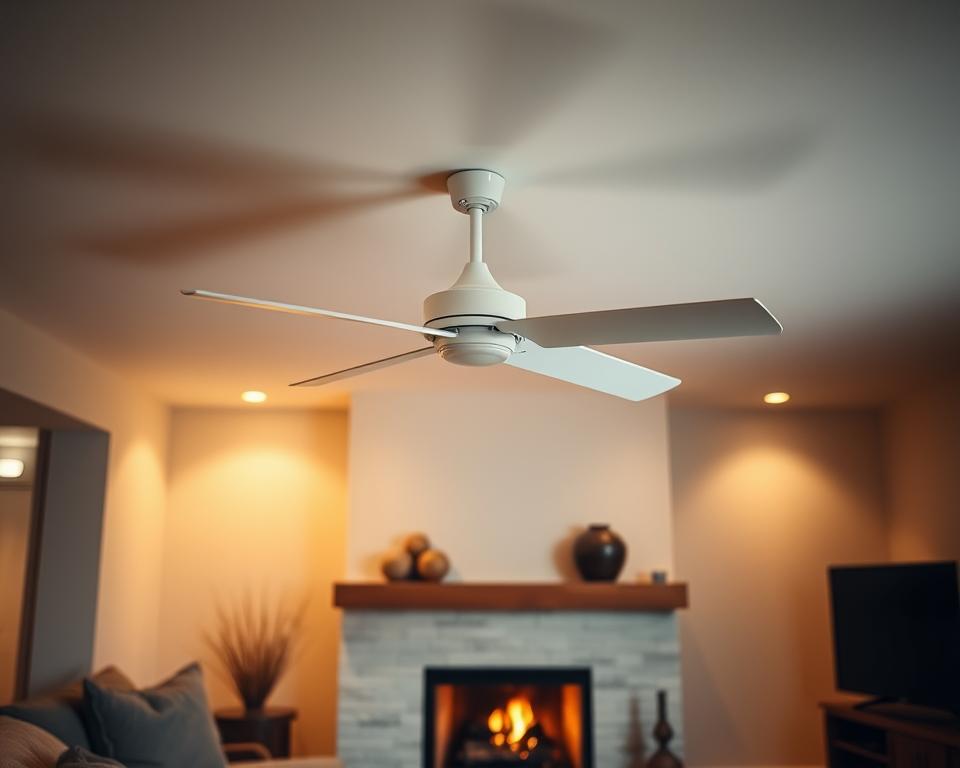 Kaminventilator Positionierung