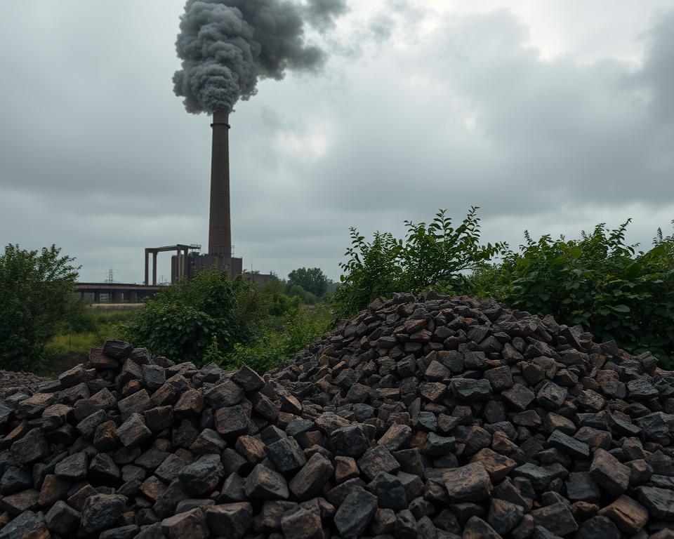 Umweltauswirkungen von Braunkohlebriketts