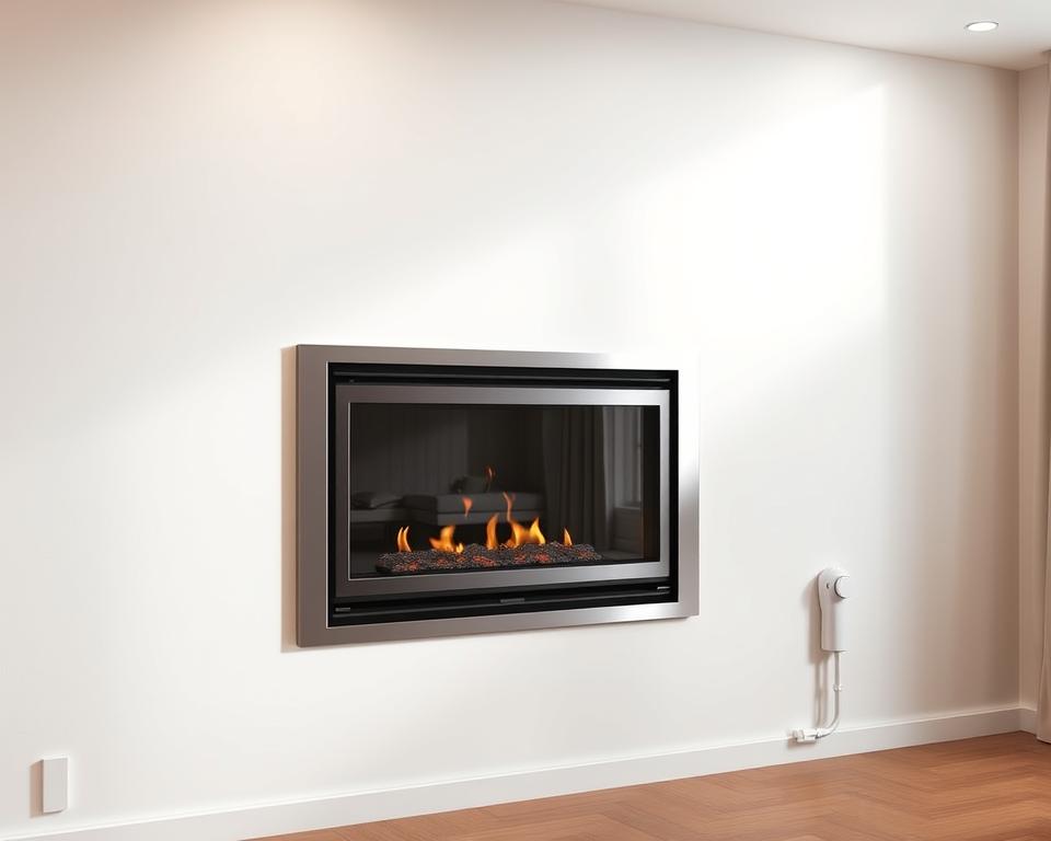 Raumluftunabhängiger Kaminofen Installation