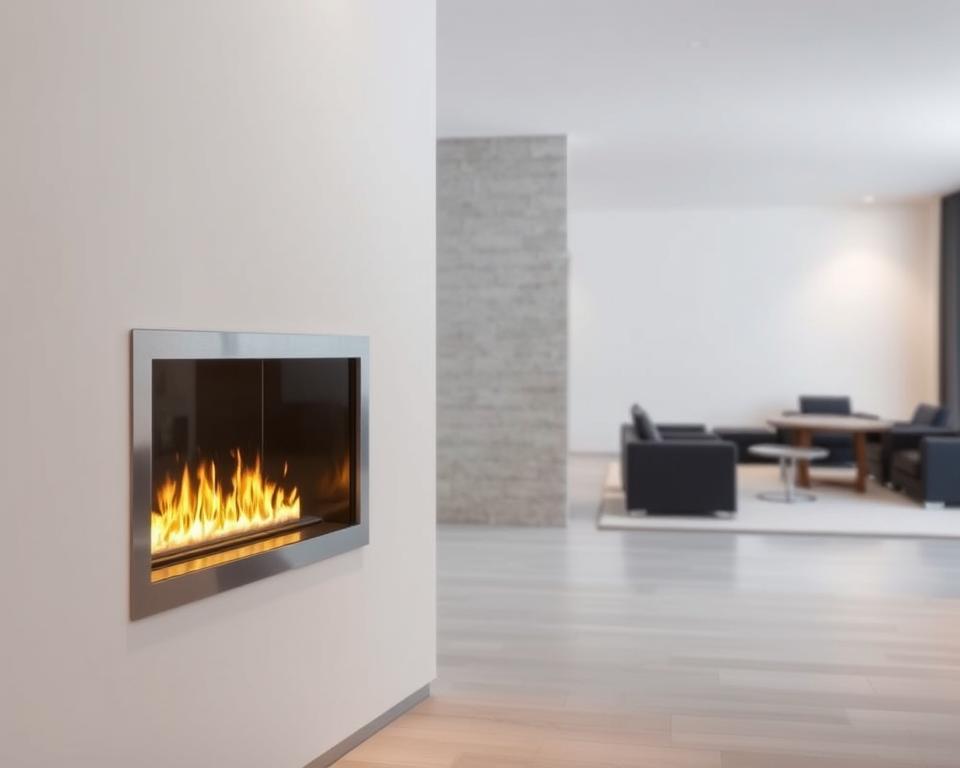 Moderne Kamineinsätze und Kassetten