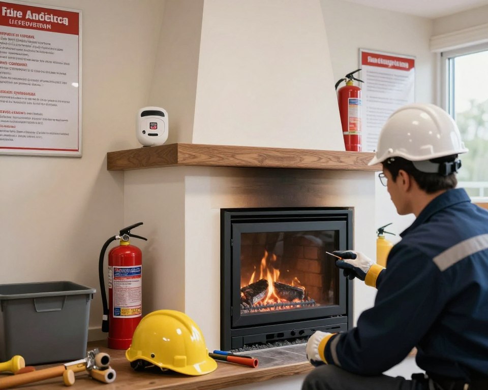 Brandprävention Kamin Sicherheitsmaßnahmen