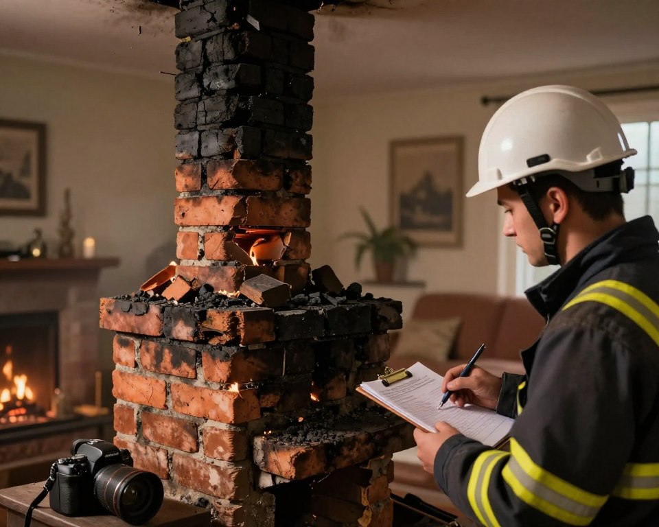 Brandursachenermittlung & Beweissicherung bei Kamin- und Schornsteinschäden
